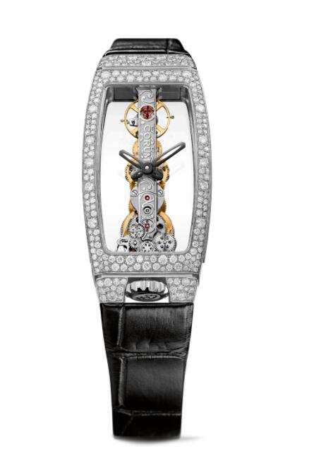 Corum GOLDEN BRIDGE MISS WHITE GOLD SNOW-SET Replica watch B113/03844 - 113.249.69/0001 0000